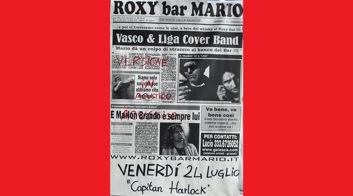 Roxy Bar Mario - versione acustica 2009